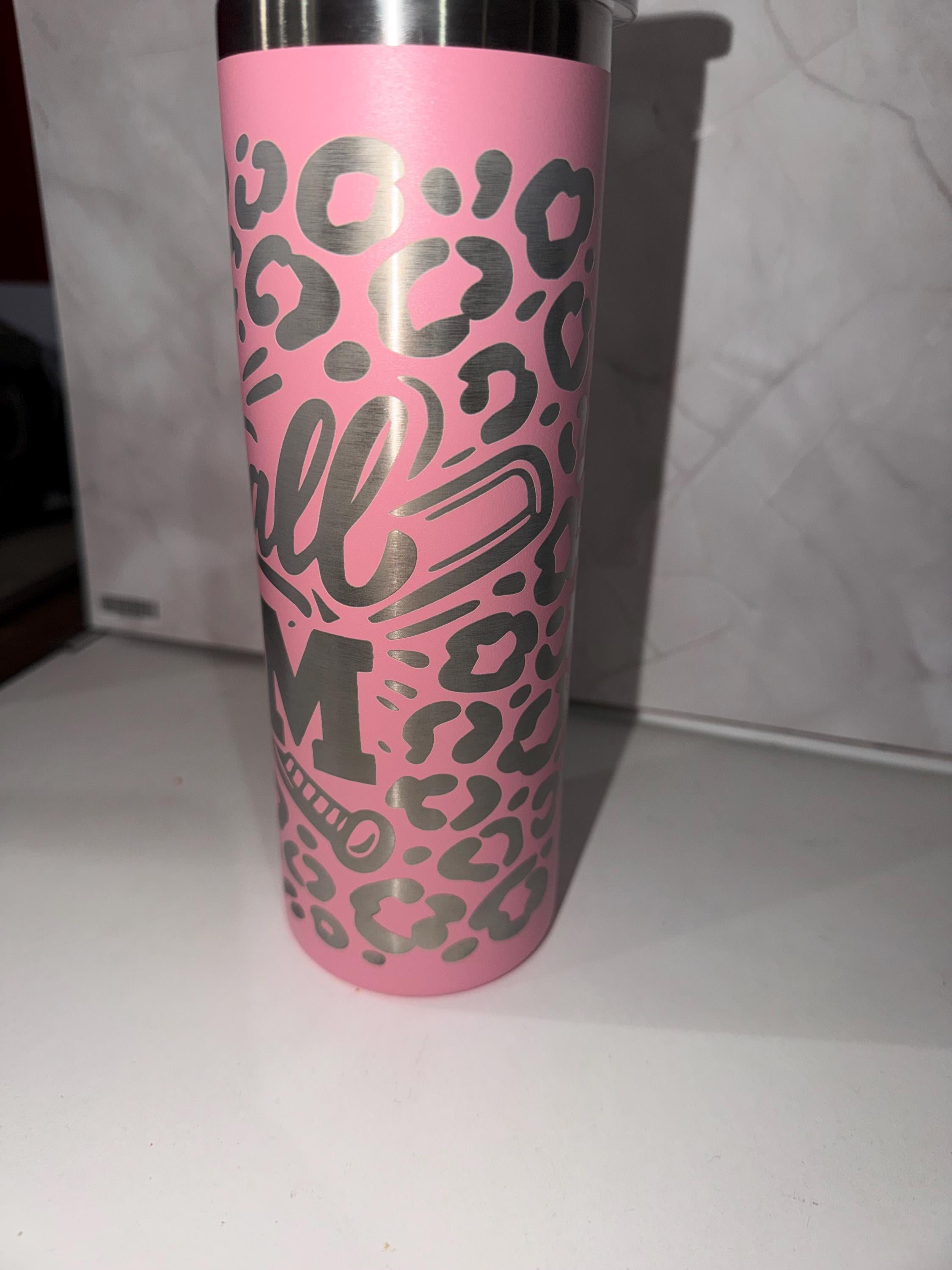 Baseball/t-ball/softball mom tumbler