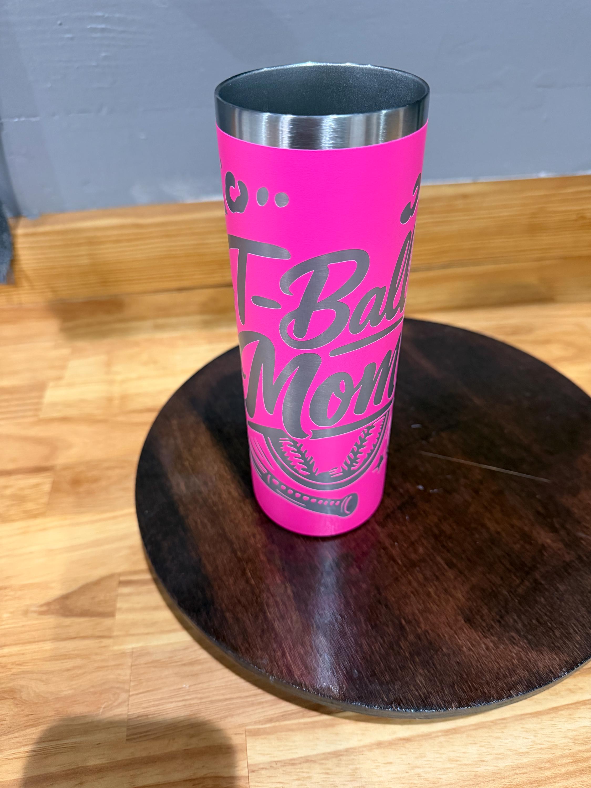 Baseball/t-ball/softball mom tumbler